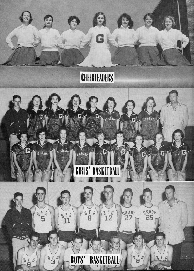 Cheerleaders, Girl's & Boy's Basketball